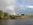Regenbogen über der Elbe
